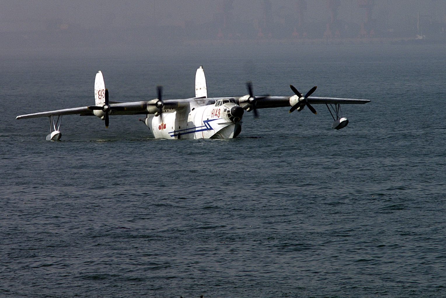 PLA Naval Aviation Harbin SH-5 Amphibious Aircraft 