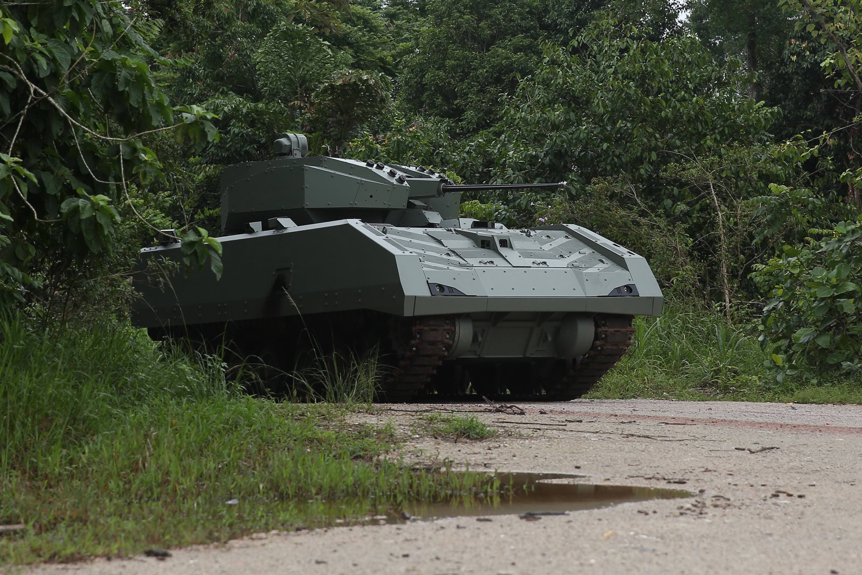 Singapore Armed Forces Hunter Armoured Fighting Vehicle (AFV)