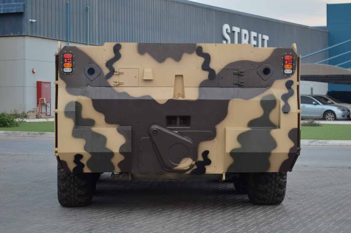 Streit Group Salamander AFSV 8x8 amphibious armored vehicle