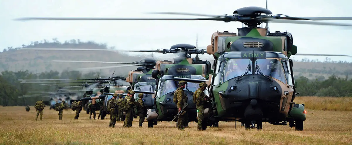 Australian Defence Force MRH-90 Taipan Multi Role Helicopter