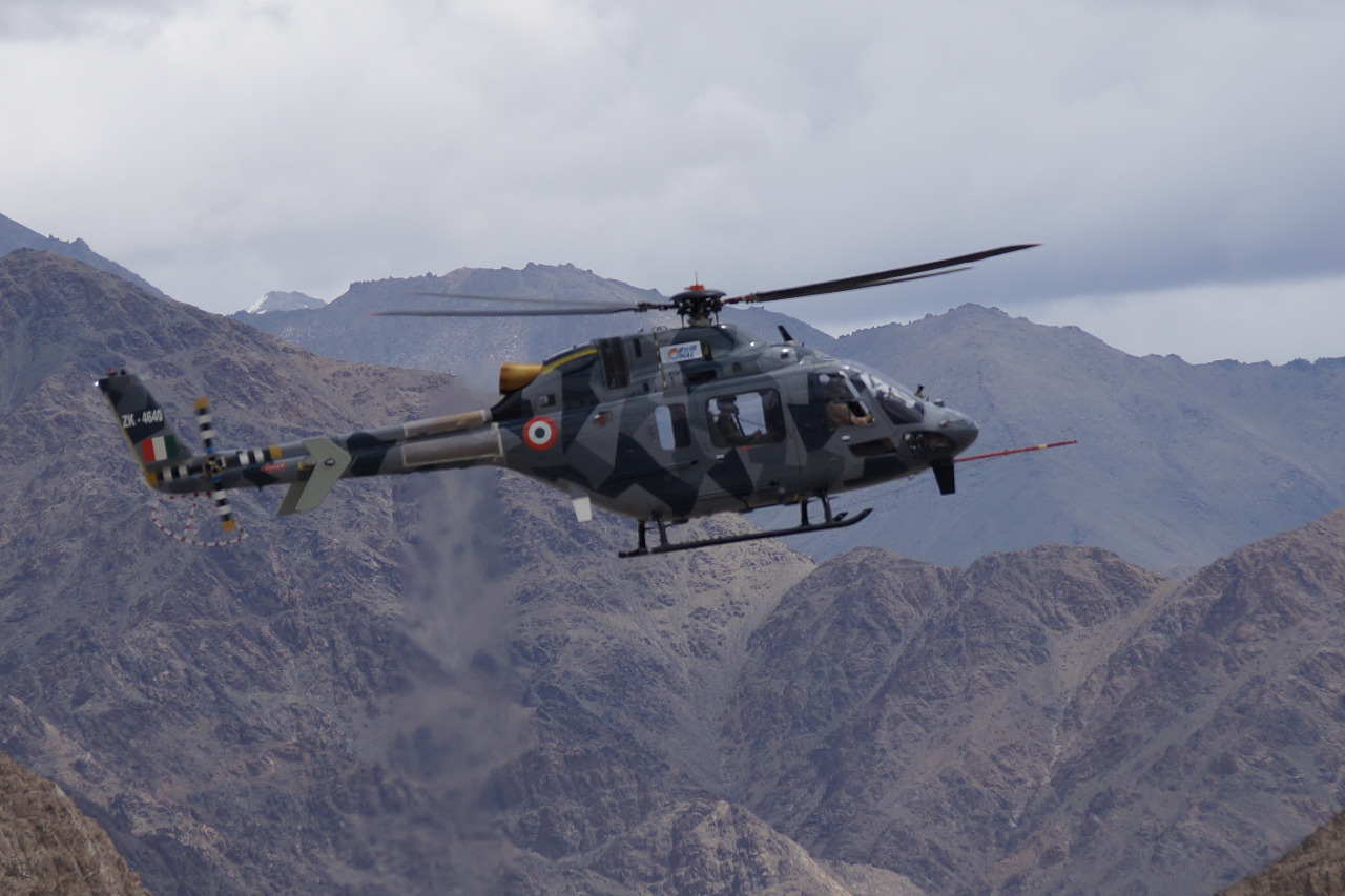 HAL Light Utility Helicopter (LUH) Clears High Weather Tests at Himalayas
