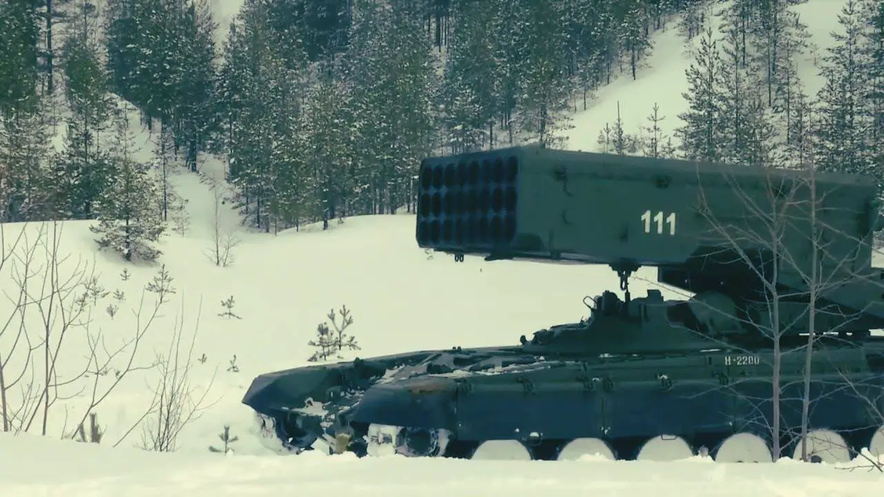  TOS-1A Solntsepyok Heavy flamethrower System