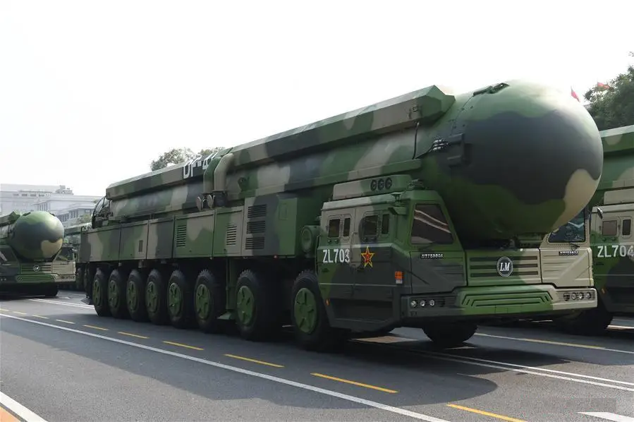 China unveils Dongfeng-41 Intercontinental ballistic missile (ICBM)