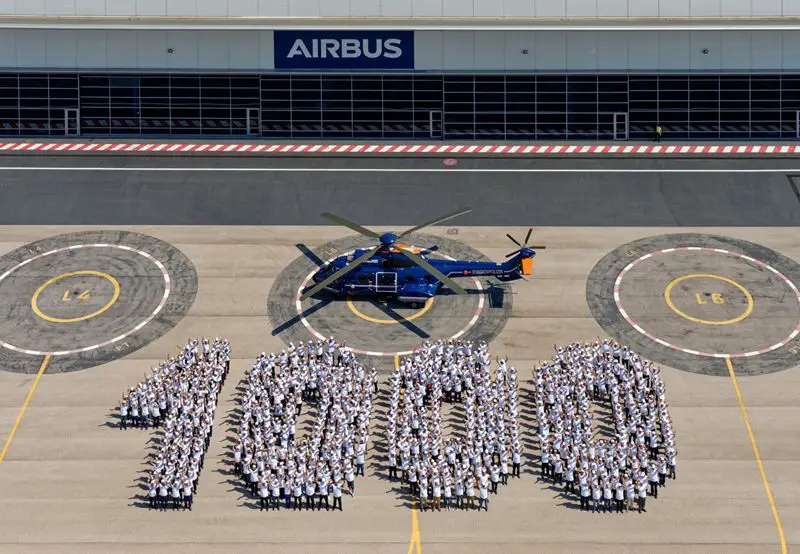 Airbus delivers 1,000th Super Puma helicopter