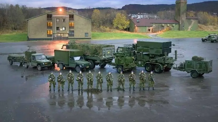 Lithuanian Air Force NASAMS medium-range air defense system