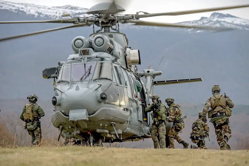 To improve the availability of its Super Puma family helicopters, including this H225M, the French defense ministry has decided to outsource their sustainment to Airbus Helicopters and HÃ©li-Union, France's largest commercial operator. 