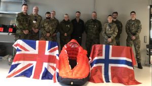 Royal Navy Teach Survival Techniques to Norwegian Pilots