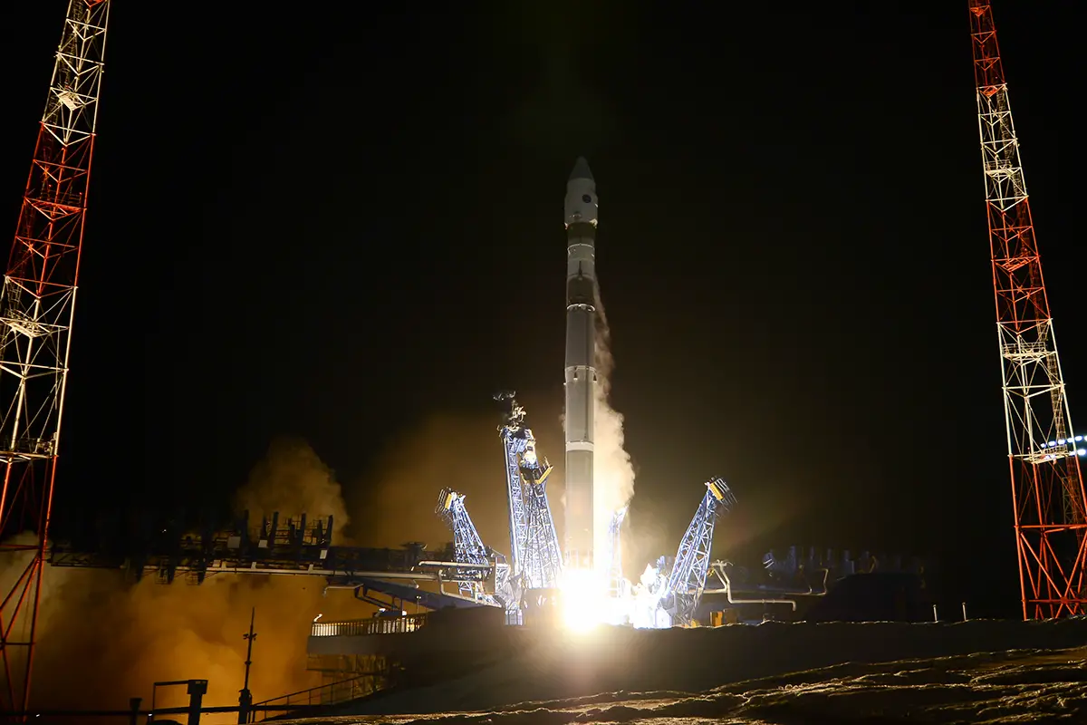 Russian Aerospace Forces successfully launches Soyuz-2 launch vehicle from Plesetsk Cosmodrome