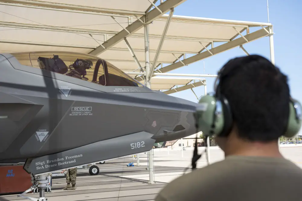 The 62nd FS activated in January 2015 at Luke Air Force Base as a joint international effort between Italy, Norway and the United States for F-35 training.