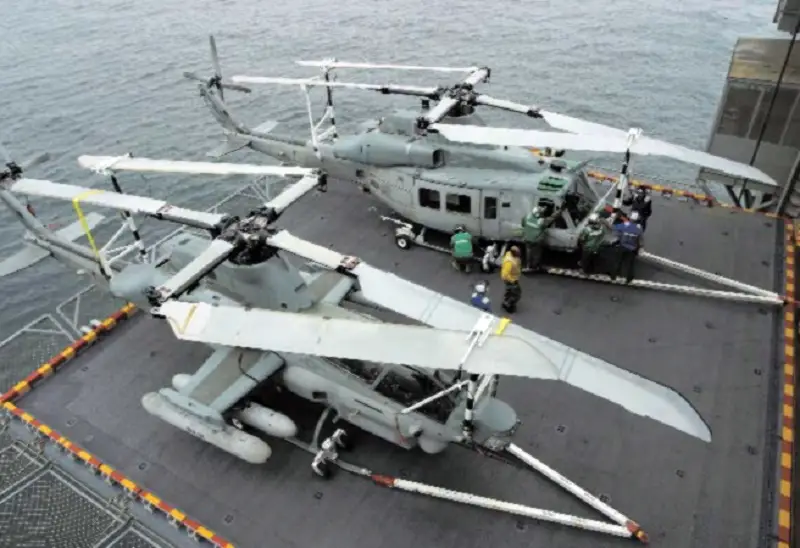 The H-1 upgrade program is the United States Marine Corps's program to develop the AH-1Z Viper and UH-1Y Venom military helicopters to replace its aging fleets of AH-1W SuperCobras and UH-1N Twin Hueys. 