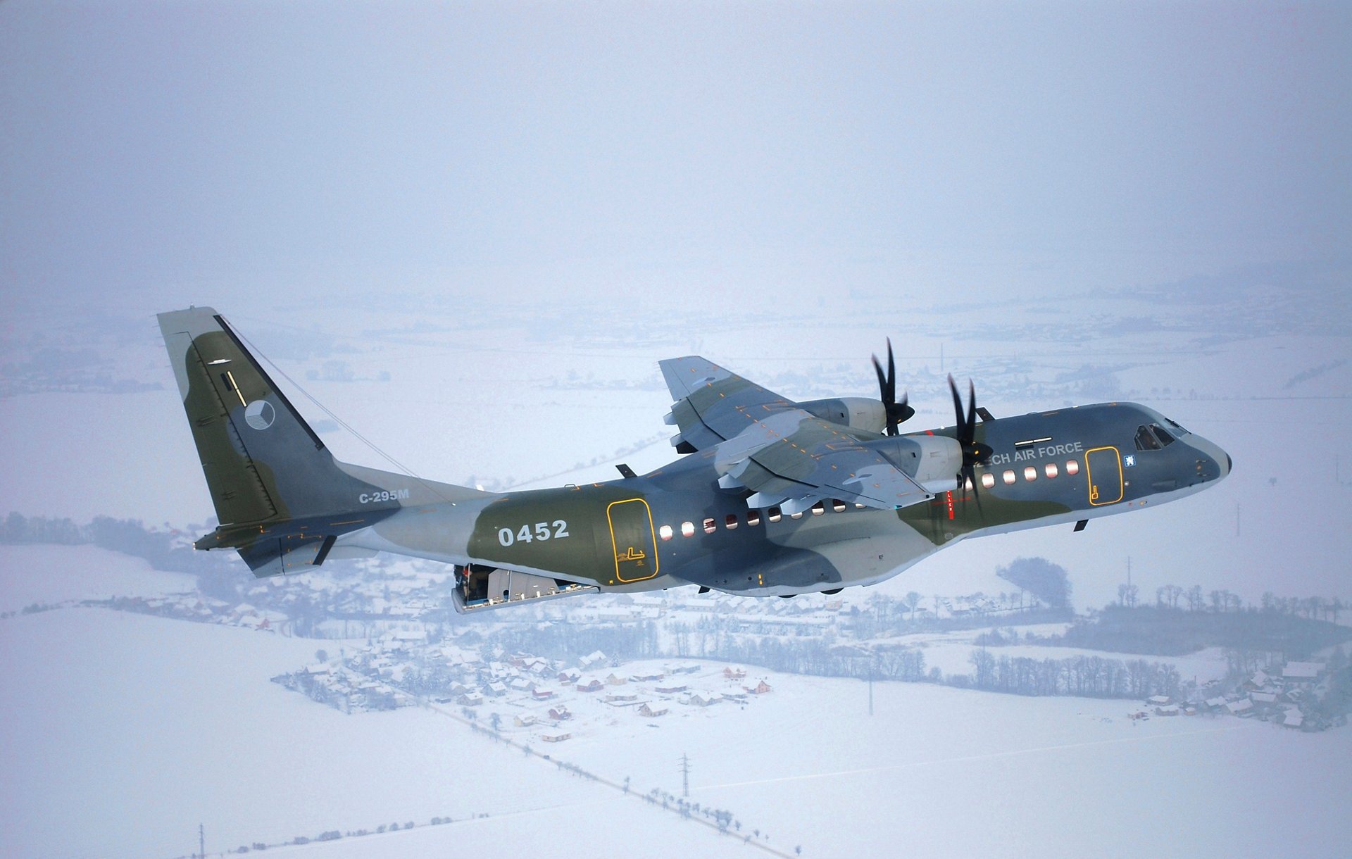 This order for two C295s by the Czech Republic brings Airbus Defence's total bag to five C295 orders over the past week, with two maritime patrol variants for the Irish Air Corps and one transport version for Burkina Faso, both announced Dec. 12. (Airbus photo)