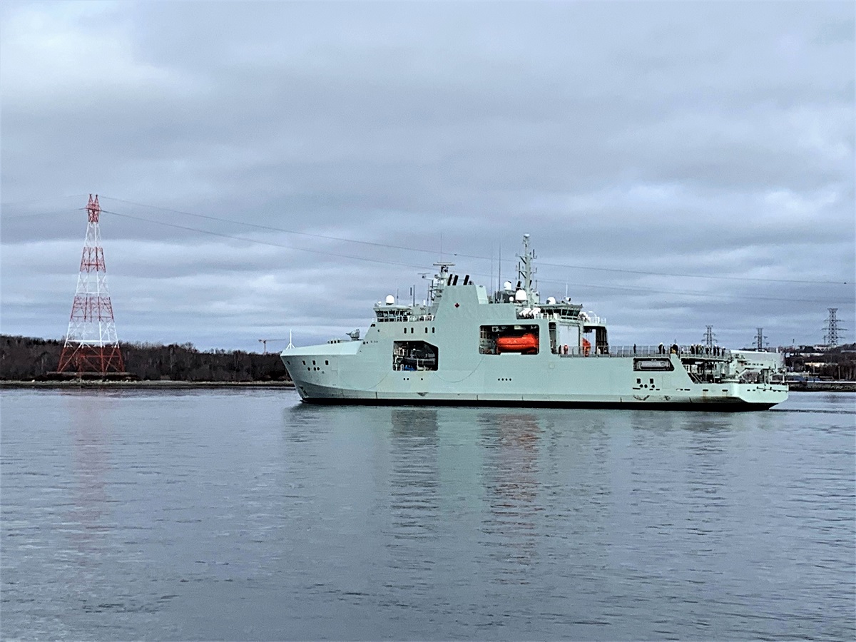 Canada's Lead Arctic and Offshore Patrol Ship Builder's Sea Trials Underway