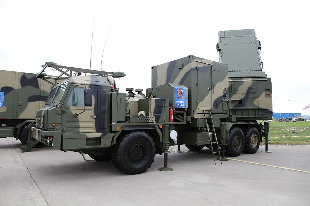 S-350E Vityaz air-defense system - 50N6E multifunctional radar