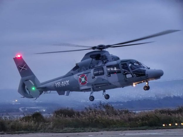 Bulgarian Navy AS365N3+ Dauphin Helicopter