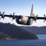 Royal Australian Air Force C-130J Hercules medium-sized tactical air-lifter
