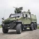Switzerland selected the EAGLE 6x6 after an international competition, and is the first customer for this new variant, which it will use as the carrier if its new TASYS tactical reconnaissance system