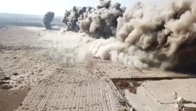 Landmines Detonated in Qasr al Yahud