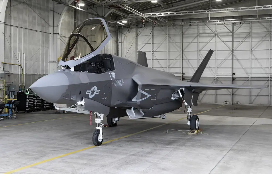 An F-35B for the United States Marine Corps at Lockheed Martin's production facility in Fort Worth, Texas â€“ the 134th F-35 delivered in 2019.