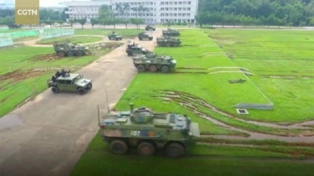 PLA Macao Garrison Conducts Drill to Improve Combat Readiness