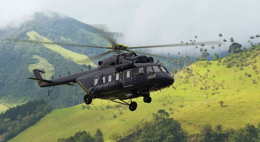 Mi-171A2 Helicopter Certified In India and Colombia