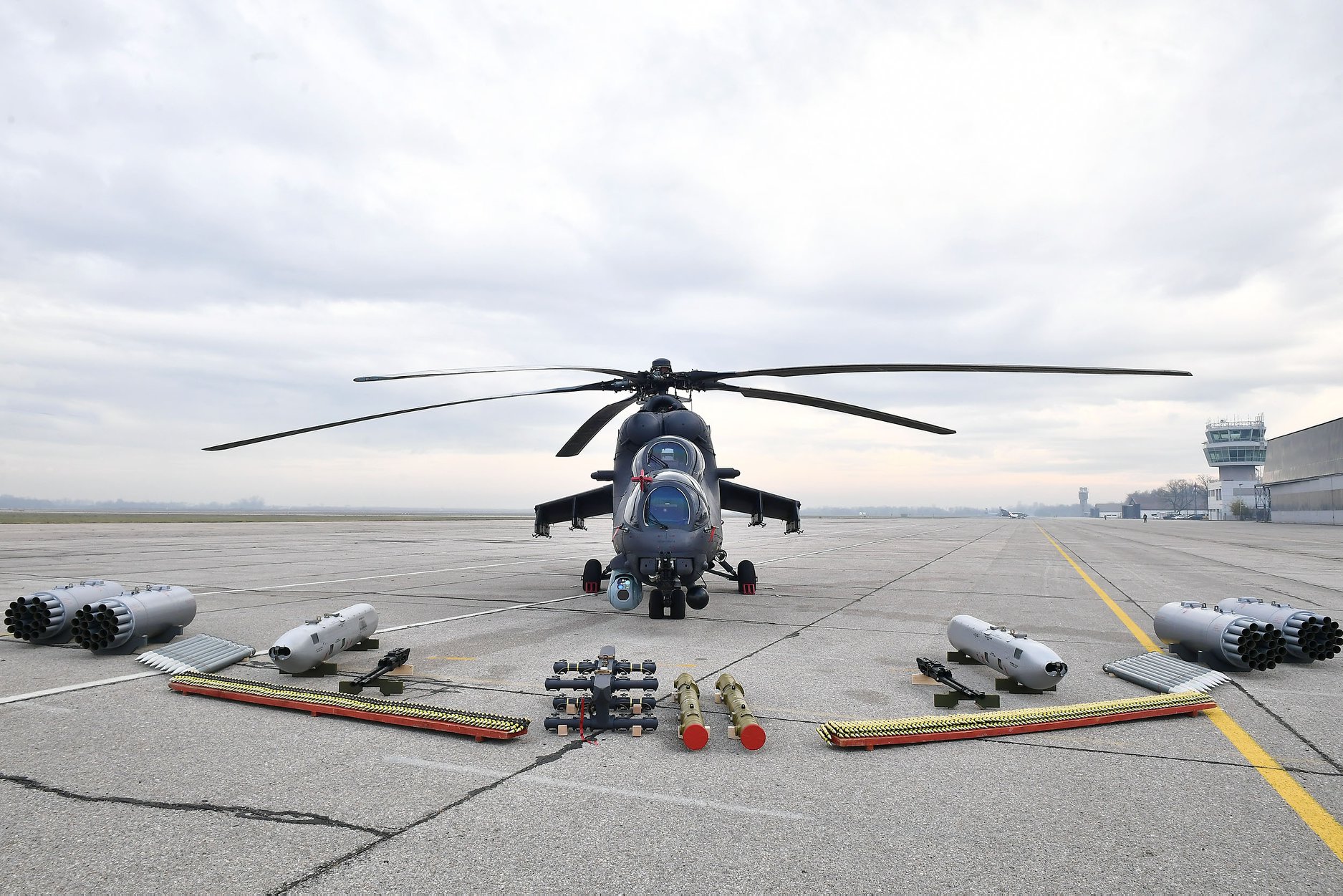 Mi-35M Attack Helicopters