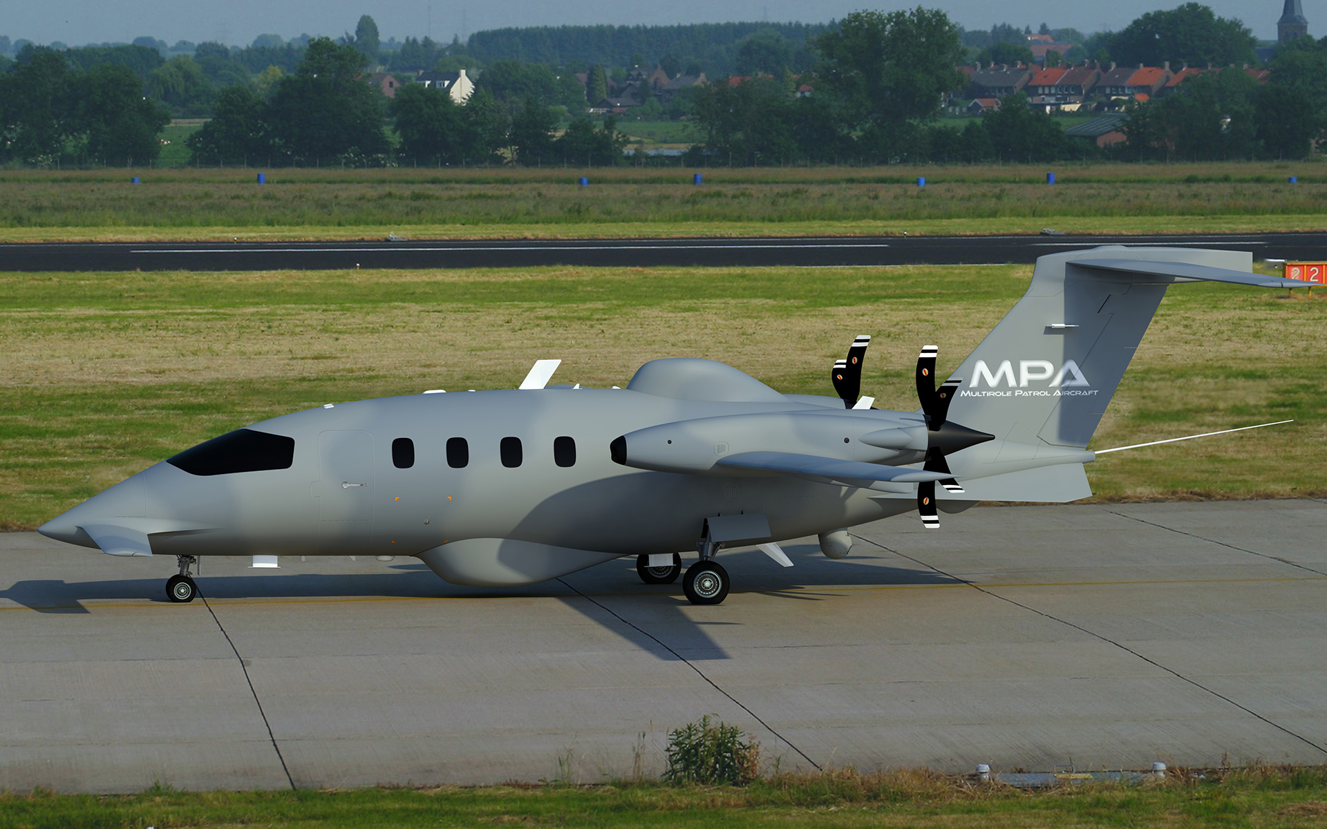  Piaggio Aerospace MPA Multirole Patrol Aircraft