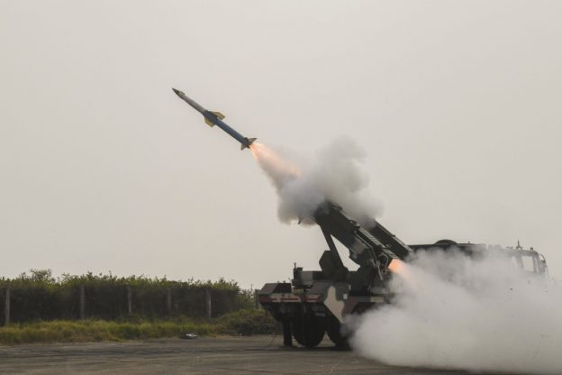 India carried out the final development launch of the Quick Reaction Surface to Air Missile, which can operate on the move to protect mobile forces. Its service introduction is scheduled for 2021