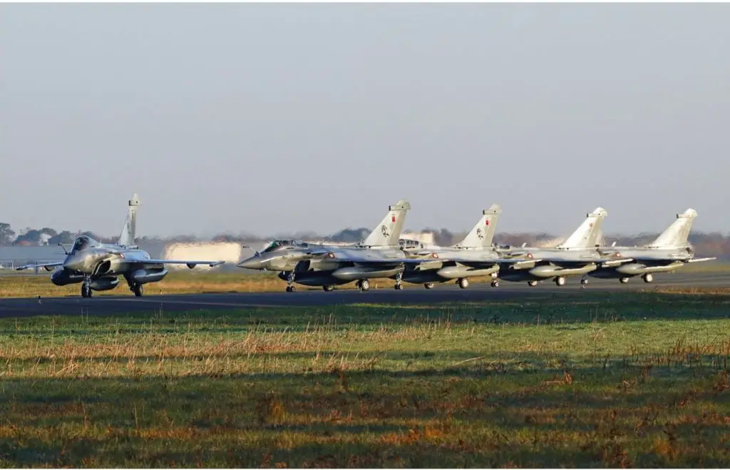 Qatar Emiri Air Force Dassault Rafale Multirole Fighters