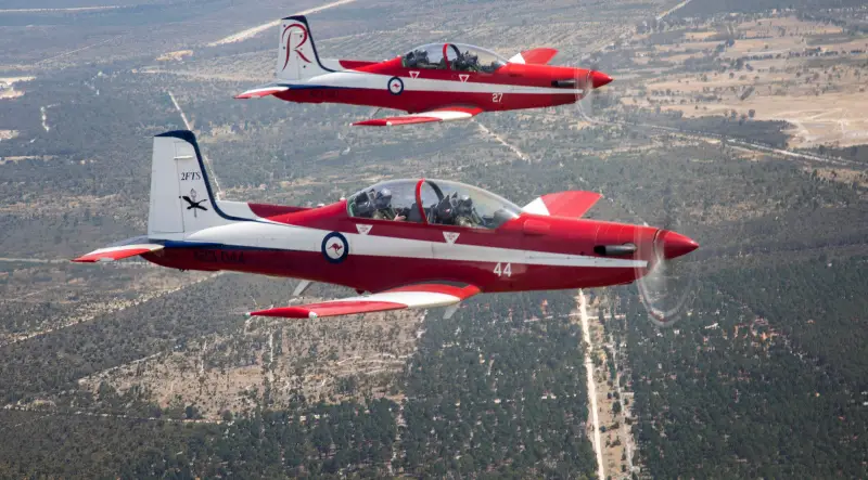 RAAF pilots graduated from the final course flown on the Pilatus PC-9A turboprop trainer at RAAF Pearce, in Western Australia on December 6. From the next course, pilot training will be conducted in the recently-inducted PC-21 aircraft. (RAAF photo)