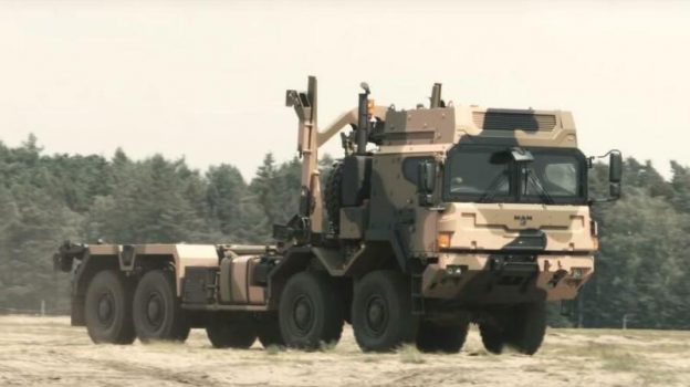 With 90 undelivered HX81 trucks left in limbo by Berlinâ€™s sudden freeze on military equipment deliveries to Saudi Arabia, Rheinmetall sued and this week an administrative court in Frankfurt overturned the ban. (Rheinmetall photo)