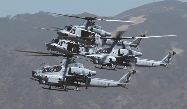 Bell Textron AH-1Z Viper and H-1Y Venom Helicopters