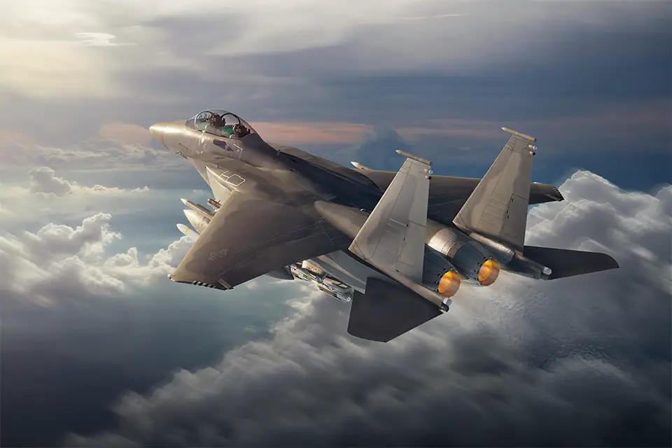 Boeing F-15EX all-weather multirole strike fighter