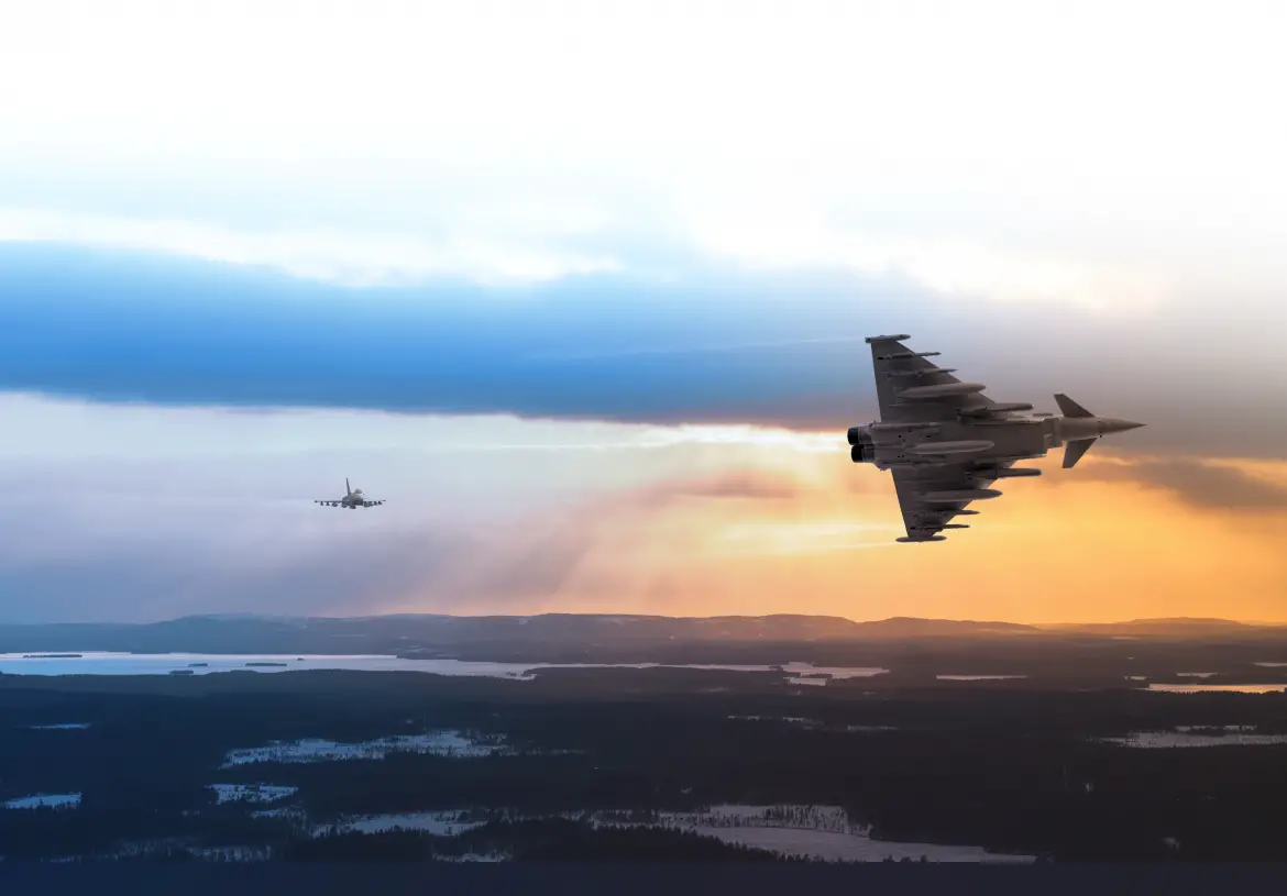 Cutting-edge Eurofighter aircraft become the first to take part in the 2020 HX Challenge â€“ the Finnish Air Forceâ€™s series of Flight Evaluation Trials.