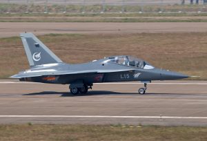 Chinese PLA Air Force’s Hongdu JL-10 Trainer Jet Drops 500kg Bombs for the First Time