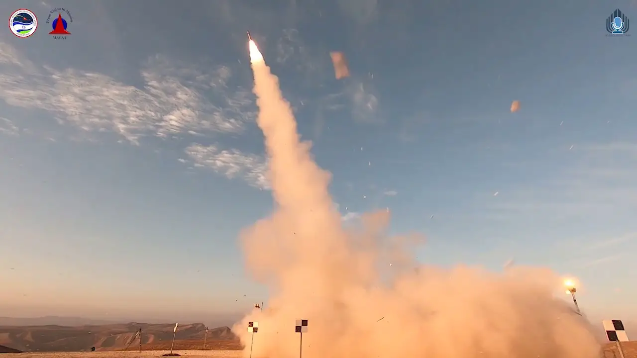Israel Ministry of Defense Tests Advanced Iron Dome