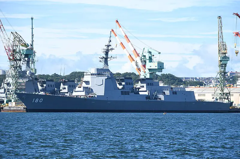 JS Haguro (DDG-180) AEGIS guided missile destroyers