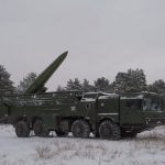 9K720 Iskander-M mobile short-range ballistic missile system