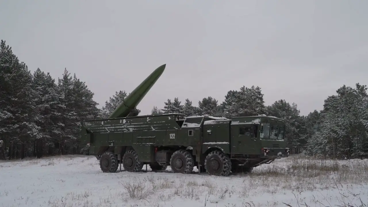 9K720 Iskander-M mobile short-range ballistic missile system