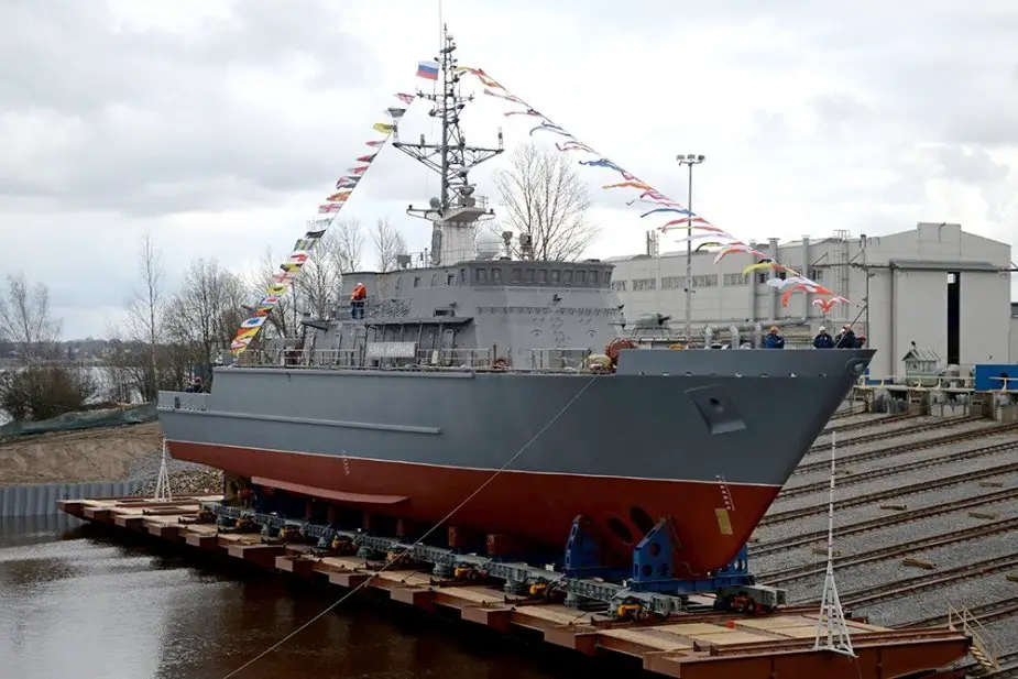Russian Shipbuilders to Float Out of Minesweeper Yakov Balyayev
