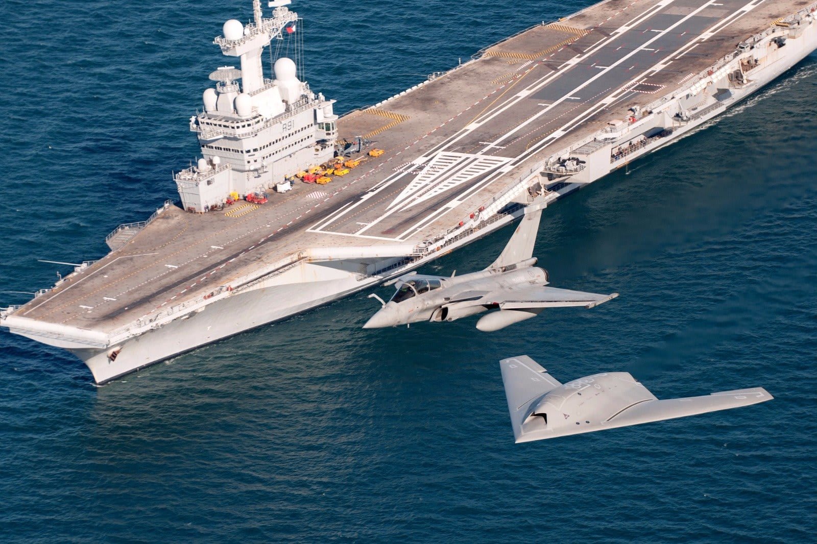 In May 2016, the DGA launched a new nEUROn flight test campaign in France to study the use of an unmanned combat air vehicle in a naval context. Tests at sea with the Charles de Gaulle aircraft carrier has been carried out.