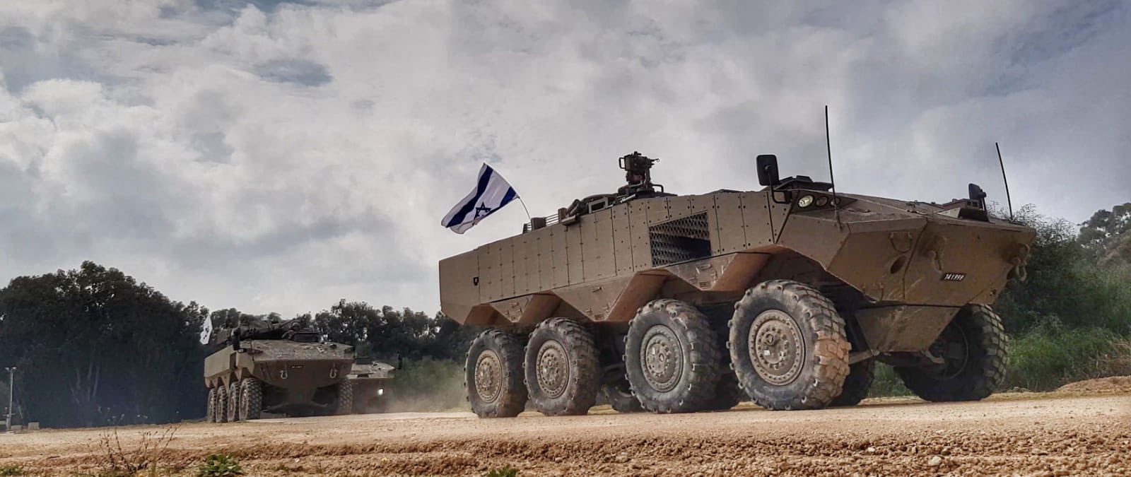 Israel Defense Forces Eitan 8X8 armoured personnel carrier (APC)
