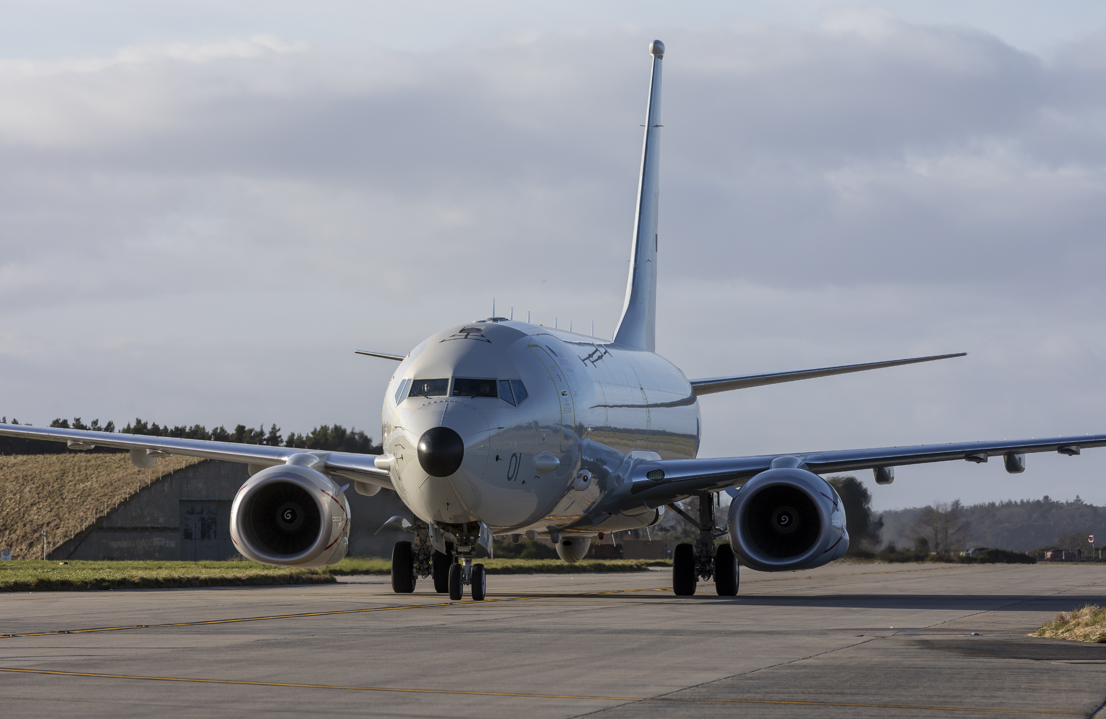 First Royal Air Force P-8 Poseidon MRA1 to Land in Scotland