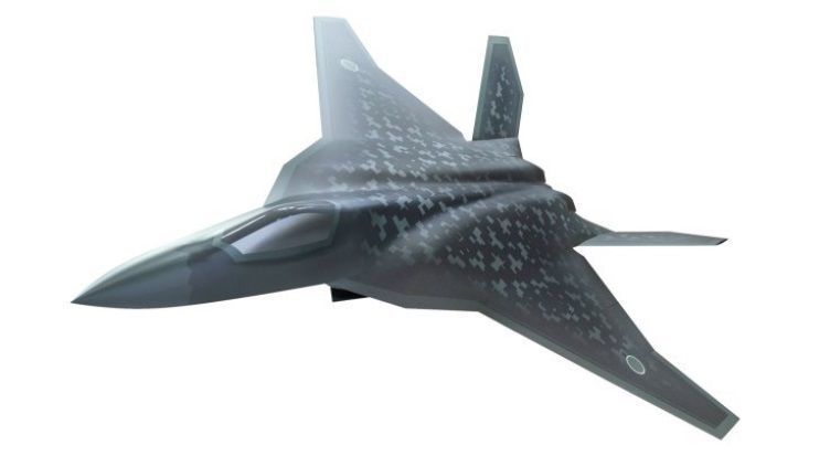  Japan Defense Ministry Reveals New Concept for Next-Gen F-X â€˜Godzilla' Fighter