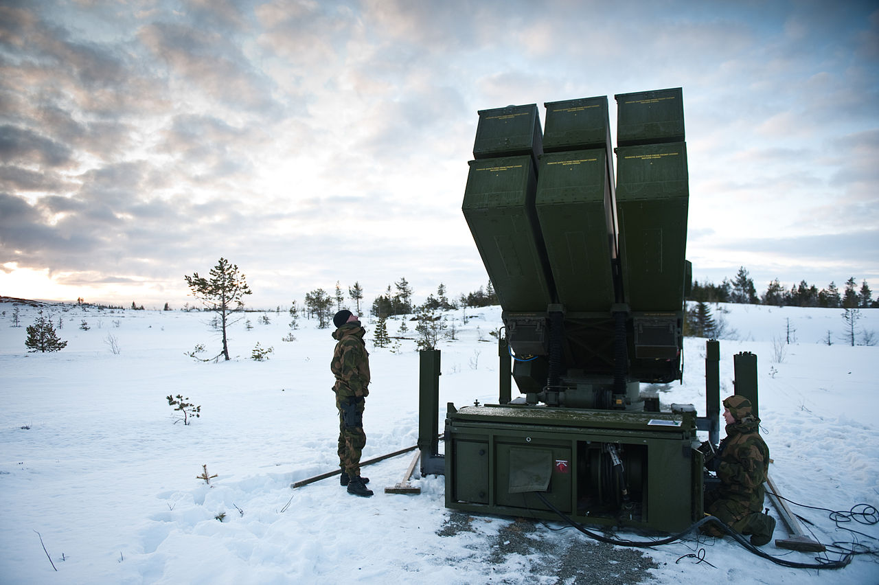 NASAMS (National/Norwegian Advanced Surface to Air Missile System) is a distributed and networked short- to medium-range ground-based air defense system.