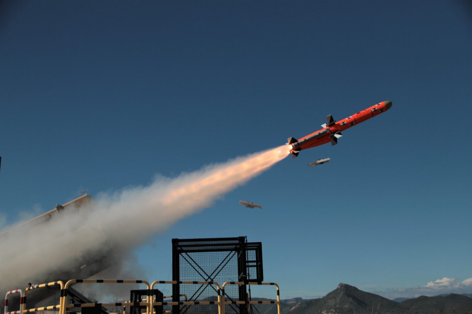 This firing confirmed the overall design and performance of the MBDA Marte-ER missile marking a critical milestone in its development path.