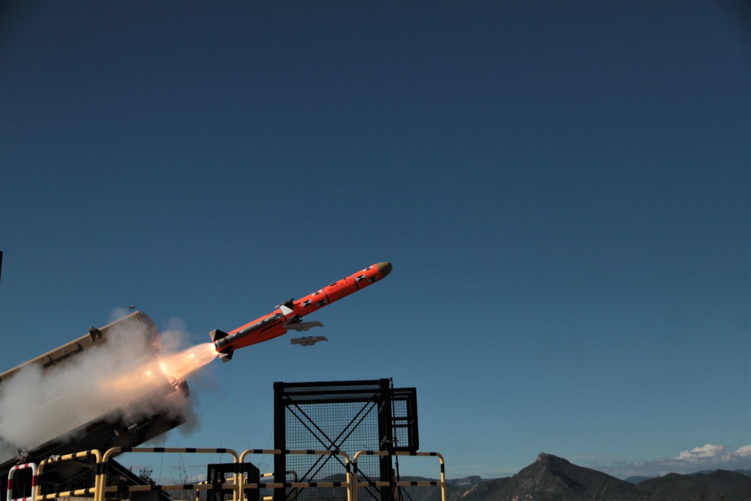 MBDA's Marte ER anti-ship missile has completed its second firing carried out at the PISQ (Poligono Interforze del Salto di Quirra) test range in Sardinia