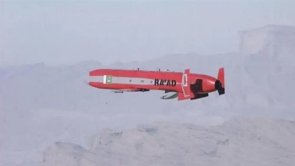 Pakistan Air Force Test Launches Raâ€™ad II Air-Launched Cruise Missile (ALCM)