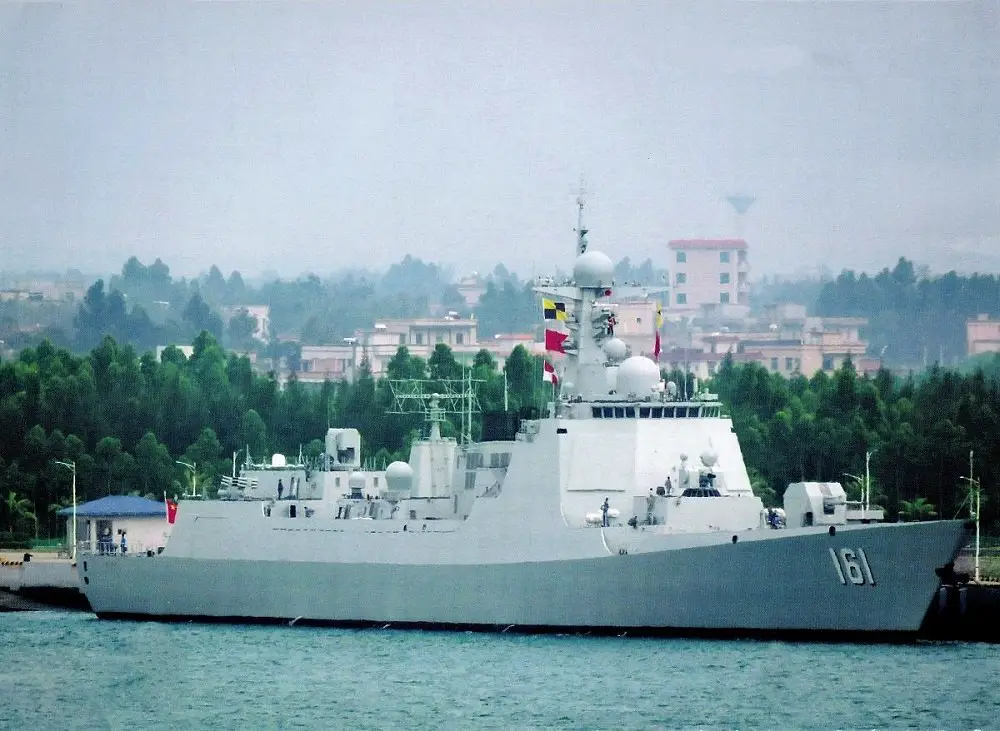 People's Republic of China (PRC) Navy Type 052D Destroyer Hohot (161).