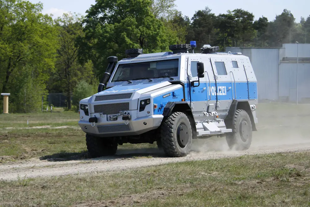 Rheinmetall MAN Survivor R Special Protected Vehicle