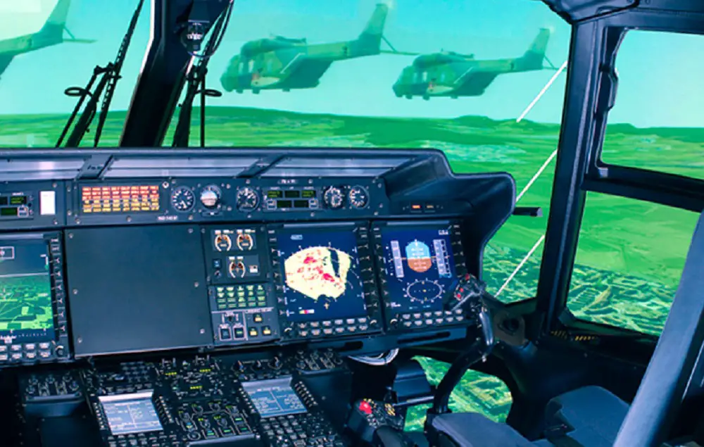 Rheinmetall Modernizing NH90 Helicopter Flight Simulators